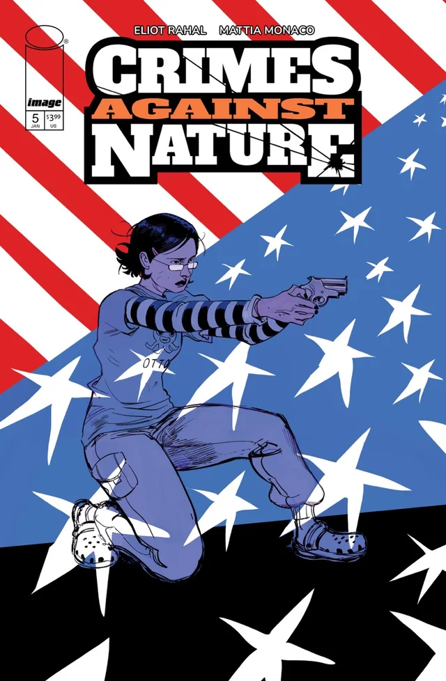 Tapa de Crimes Against Nature #5 · Cover A Mattia Monaco