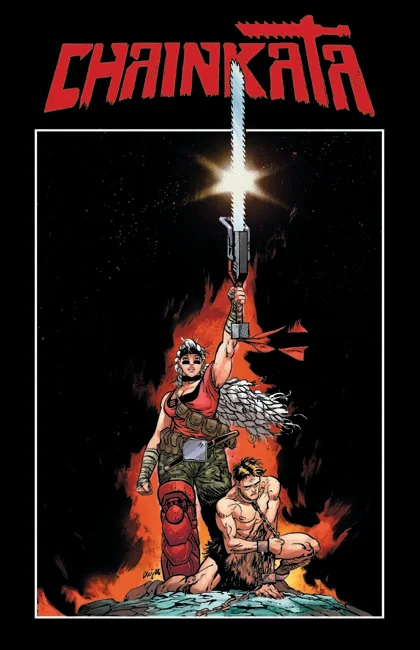 Tapa de Chainkata #1 · Cover C Daniel Warren Johnson Sword And Sorcery Var