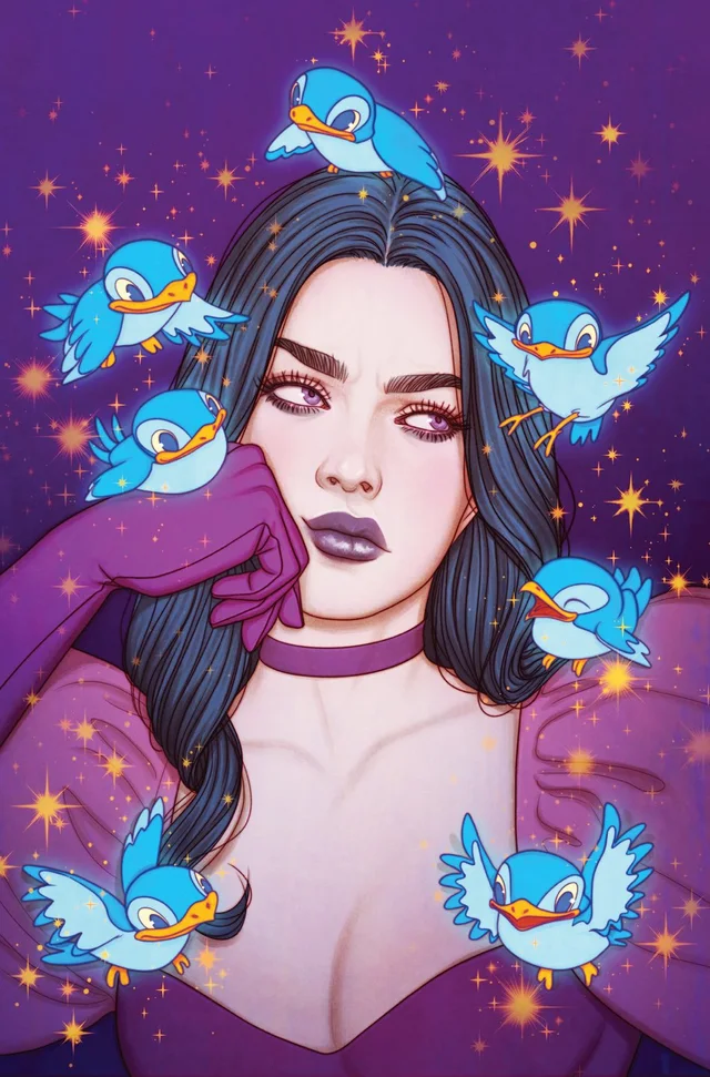 Tapa de Princess Murders #1 · Cover B Jenny Frison Virgin Var