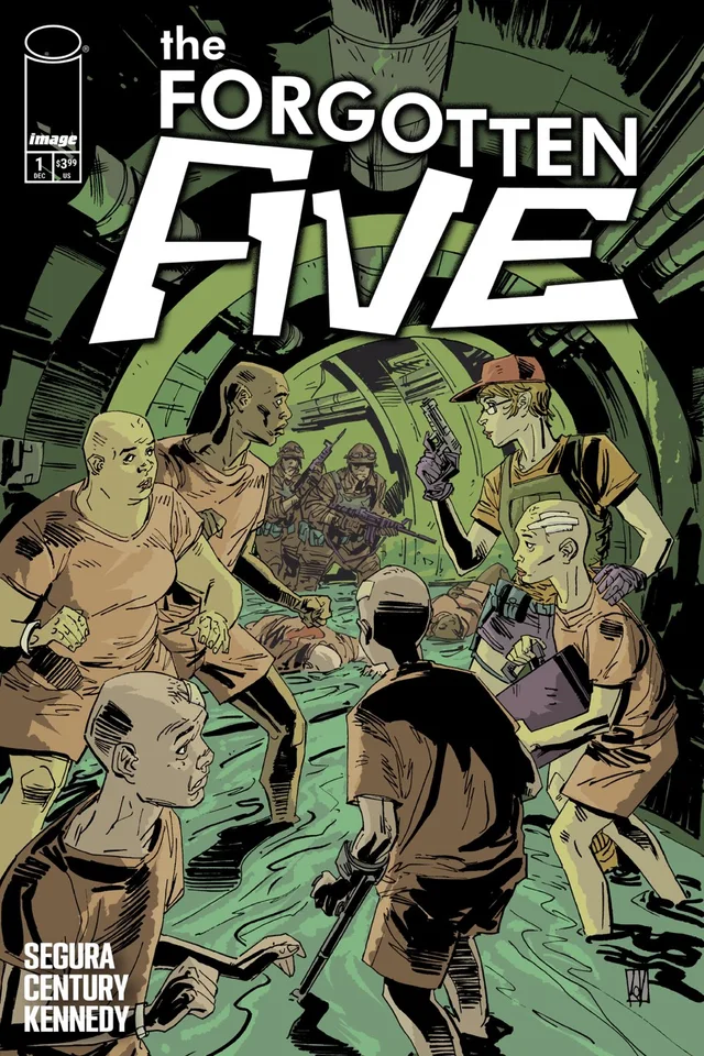 Tapa de Forgotten Five #1 · Cover B Dean Kotz Var