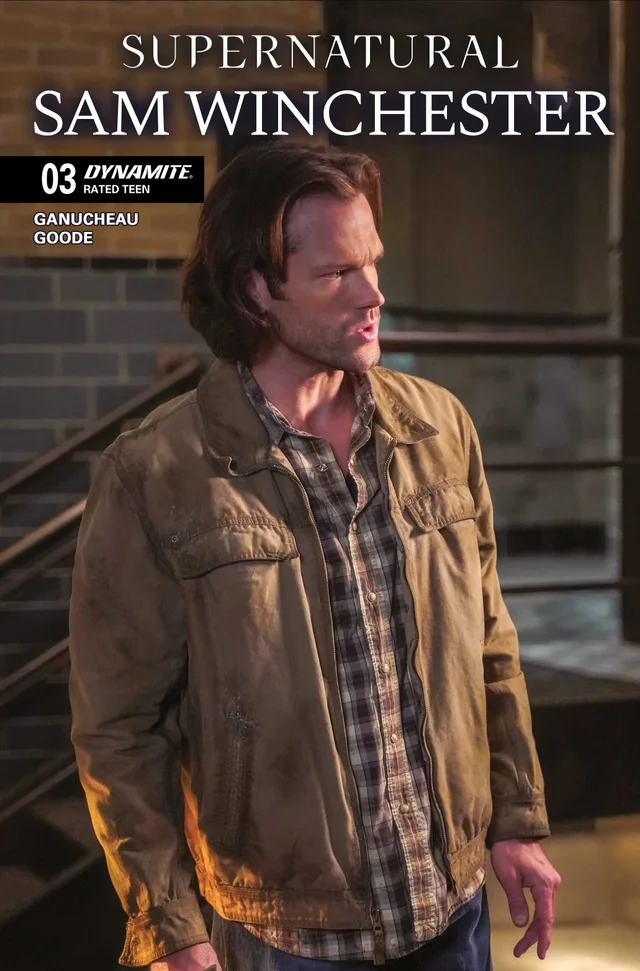 Tapa de Supernatural Sam Winchester #3 · Cover D Photo 1 Var