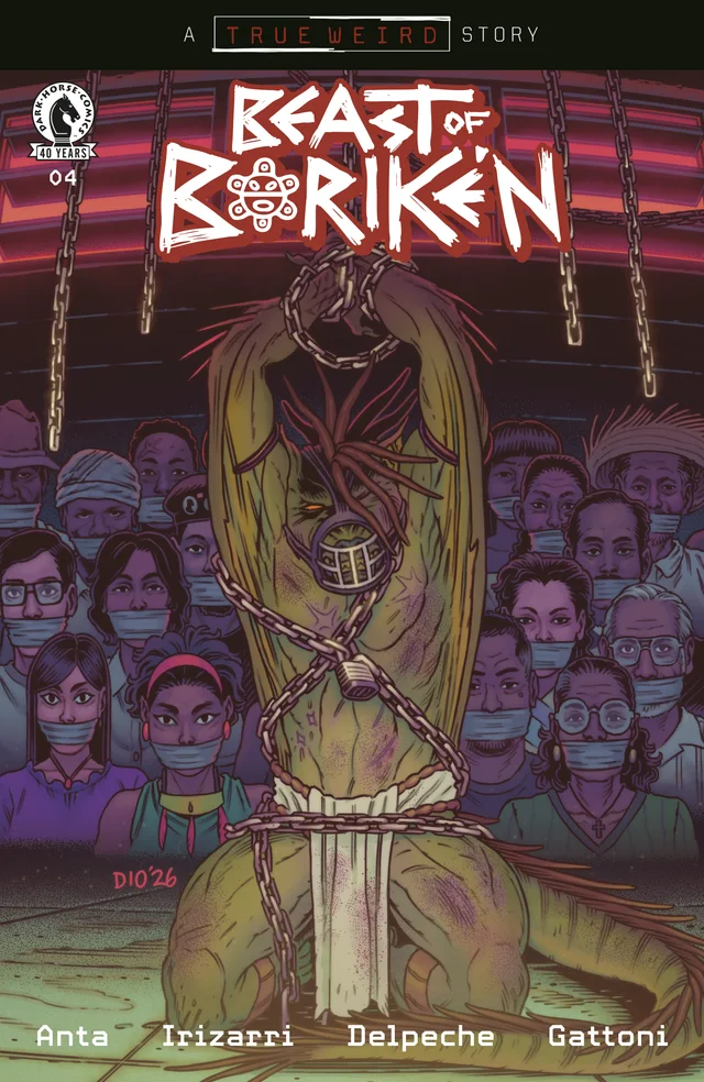 Tapa de The Beast Of Boriken #4 · Cover A Daniel Irizarri