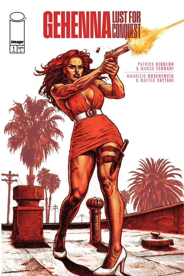 Tapa de Gehenna Lust For Conquest #1 · Cover C Kerbcrawlerghost Var