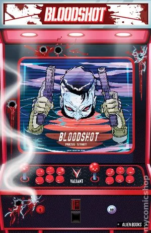 Tapa de Valiant Beyond: Bloodshot #8--Toy Soldiers Finale #8 · Cover B