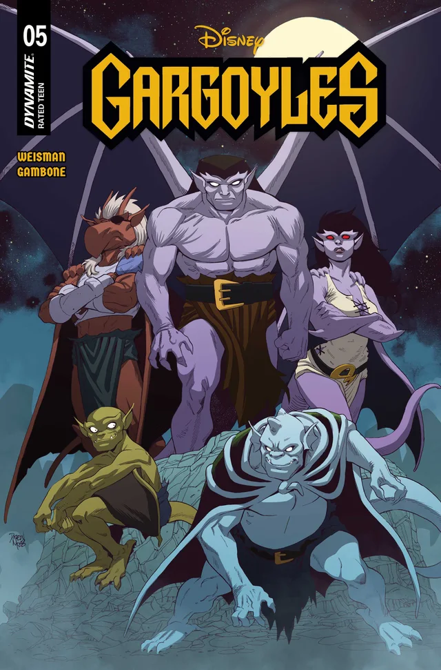 Tapa de Gargoyles #5 · Cover B Drew Moss Var