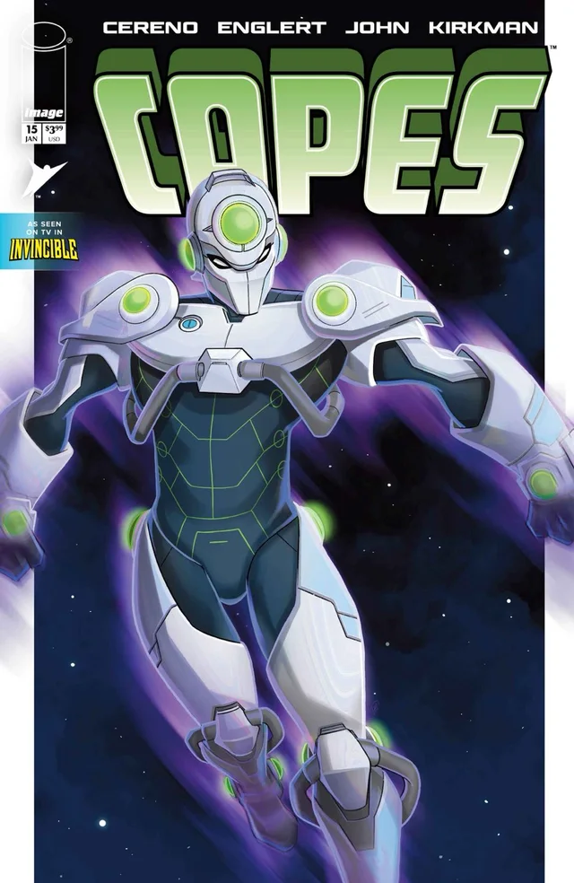 Tapa de Invincible Universe Capes #15 · Cover E Sweeney Boo Var