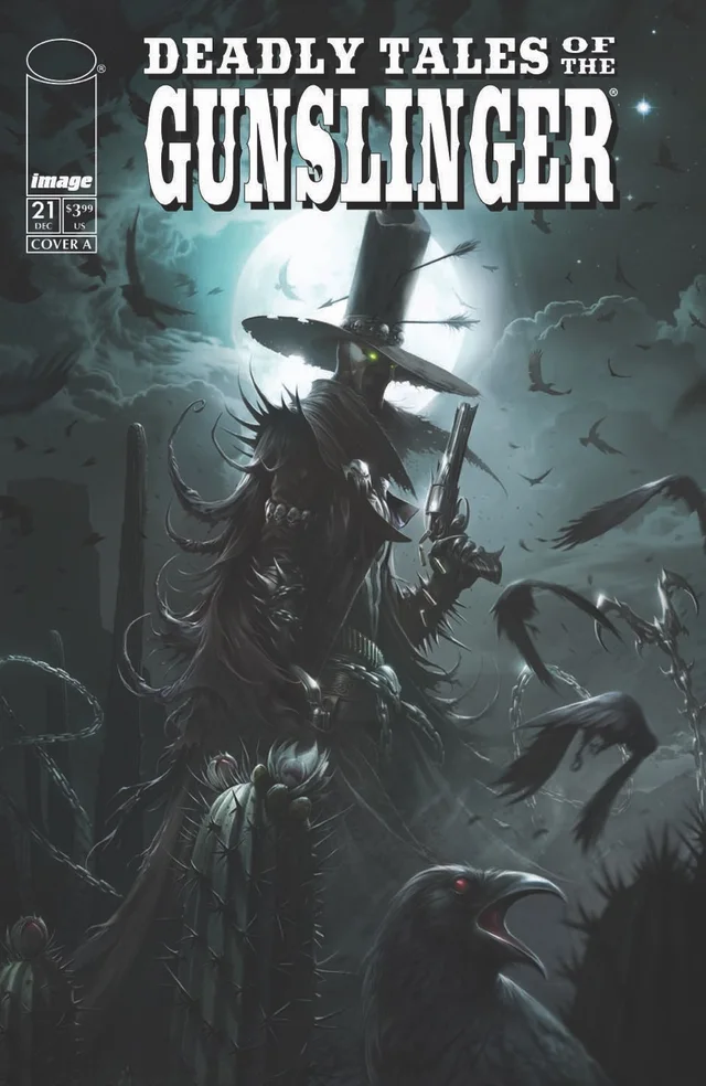 Tapa de Deadly Tales Of The Gunslinger Spawn #21 · Cover A Francesco Mattina