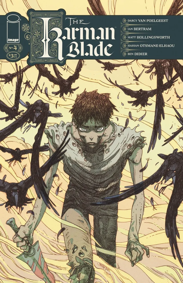 Tapa de Karman Blade #4 · Cover B Filipe Andrade Var