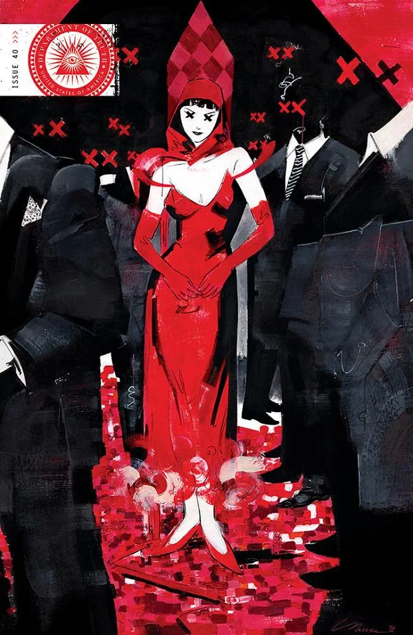 Tapa de Department Of Truth #40 · Cover B Caterina Mazzei Var