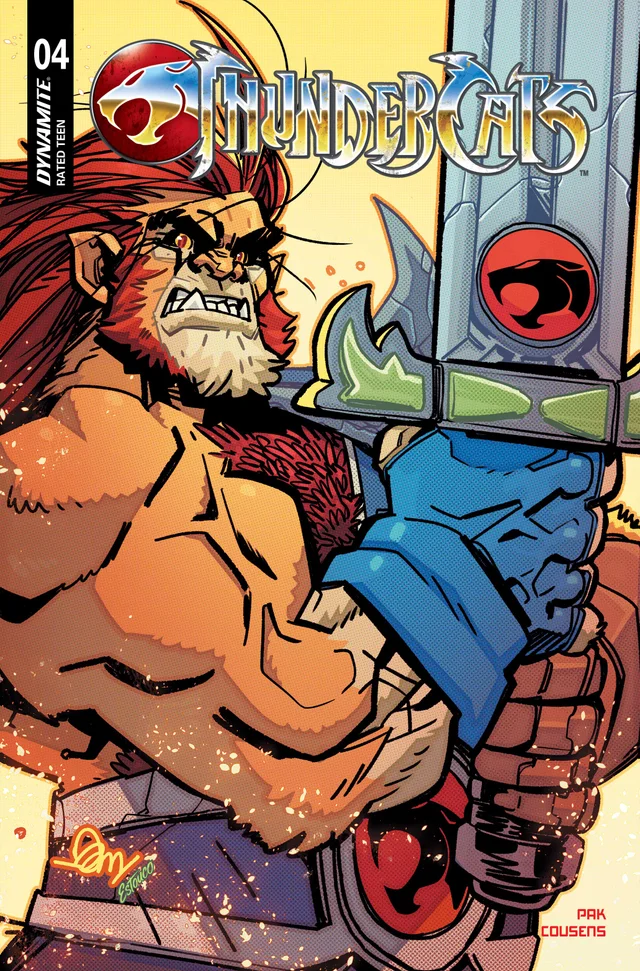 Tapa de Thundercats #4 · Cover E Seth Damoose Var