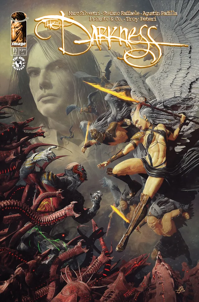 Tapa de Darkness #11 · Cover B Bjorn Barends Var