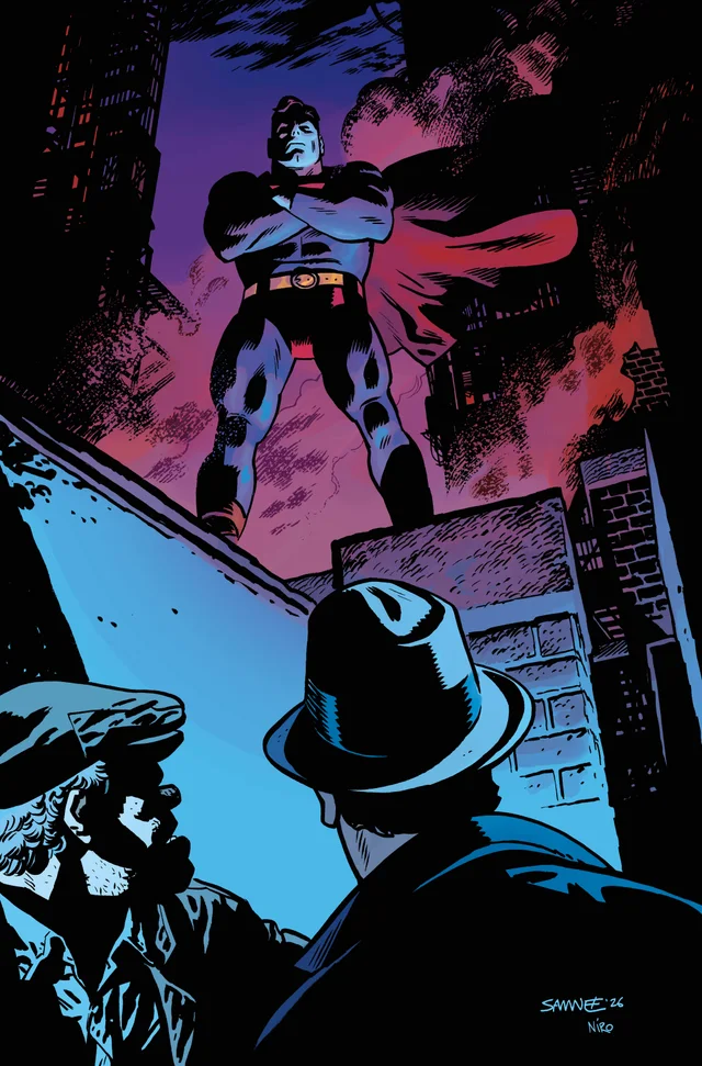 Tapa de Superman The Stranger #4 · Cover B Chris Samnee Card Stock Var