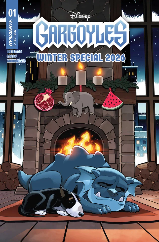 Tapa de Gargoyles Winter Special 2026 #1 · Cover A Stephen Byrne