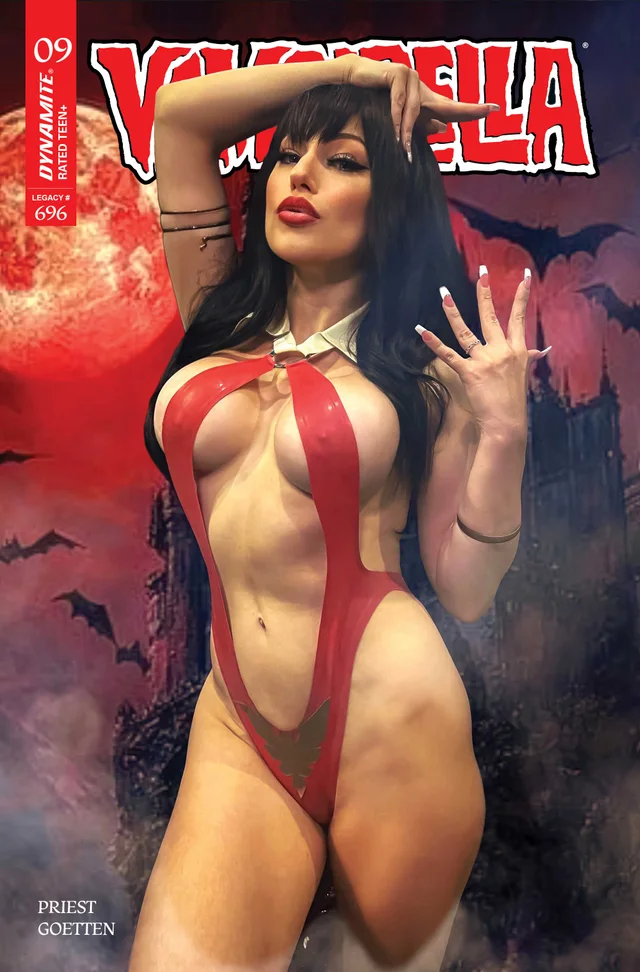 Tapa de Vampirella #9 · Cover E Cosplay Rachel Hollon Var
