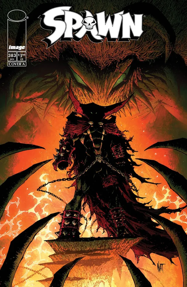 Tapa de Spawn #383 · Cover A Nat Jones