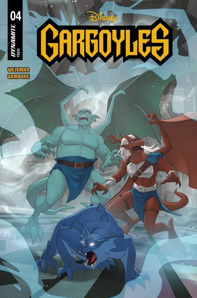 Tapa de Gargoyles #4 · Cover A Meghan Hetrick