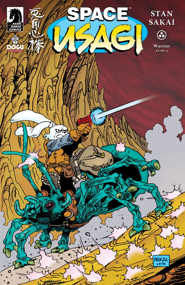 Tapa de Space Usagi: Warrior #2 · Cover A