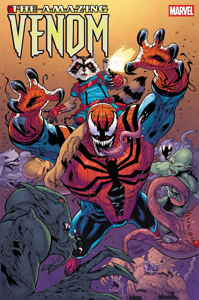 Tapa de The Amazing Venom #3 · Cover B Greg Land Variant