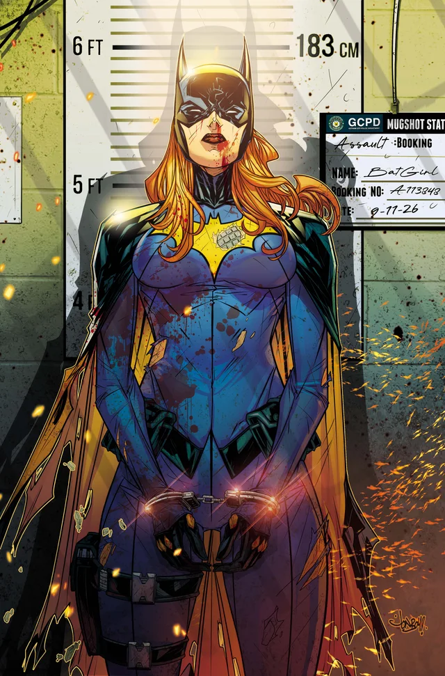 Tapa de Barbara Gordon Breakout #8 · Cover B Jonboy Meyers Card Stock Var