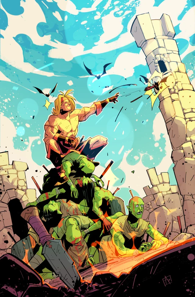 Tapa de Vampire Survivors #4 · Cover C Alessio Petillo Virgin Cardstock Var