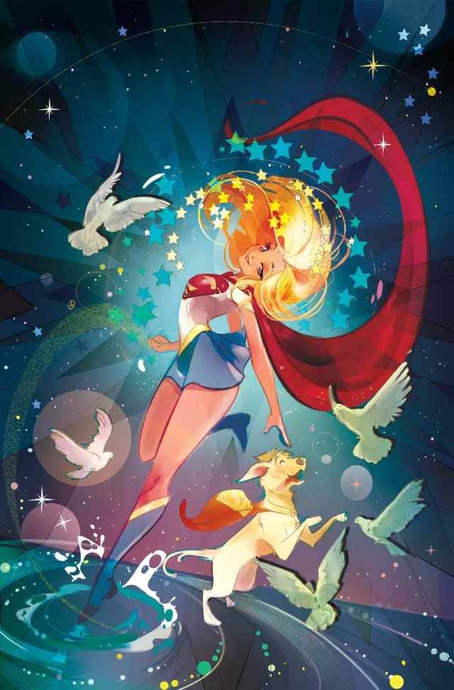 Tapa de Supergirl #20 · Cover B Nicoletta Baldari Card Stock Var