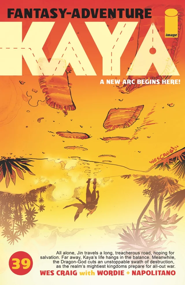 Tapa de Kaya #39 · Cover A Wes Craig