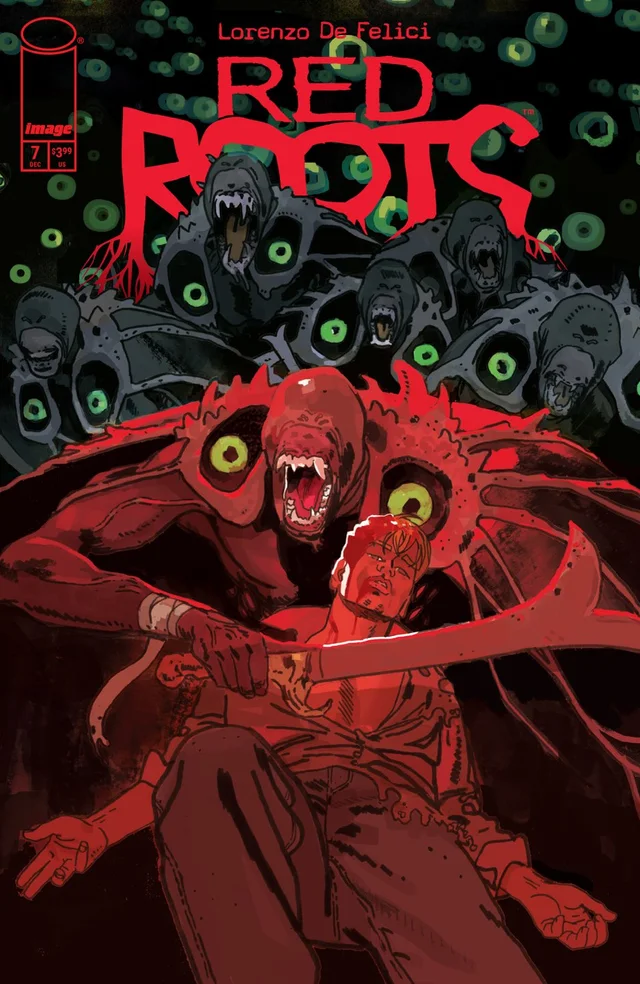 Tapa de Red Roots #7 · Cover C Adriano Turtulici Var