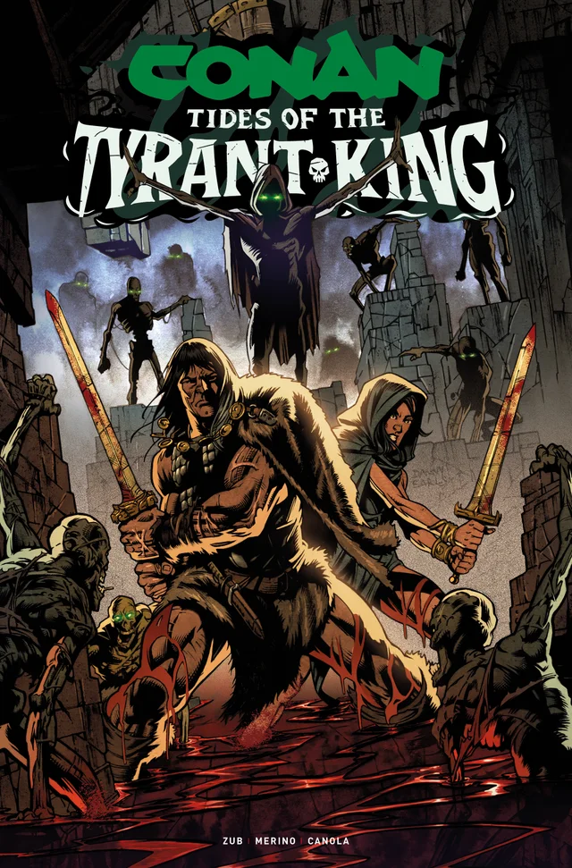 Tapa de Conan The Barbarian Tides Of The Tyrant King #3 · Cover C Danny Earls Var