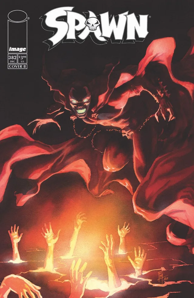 Tapa de Spawn #382 · Cover B Fede Mele Var