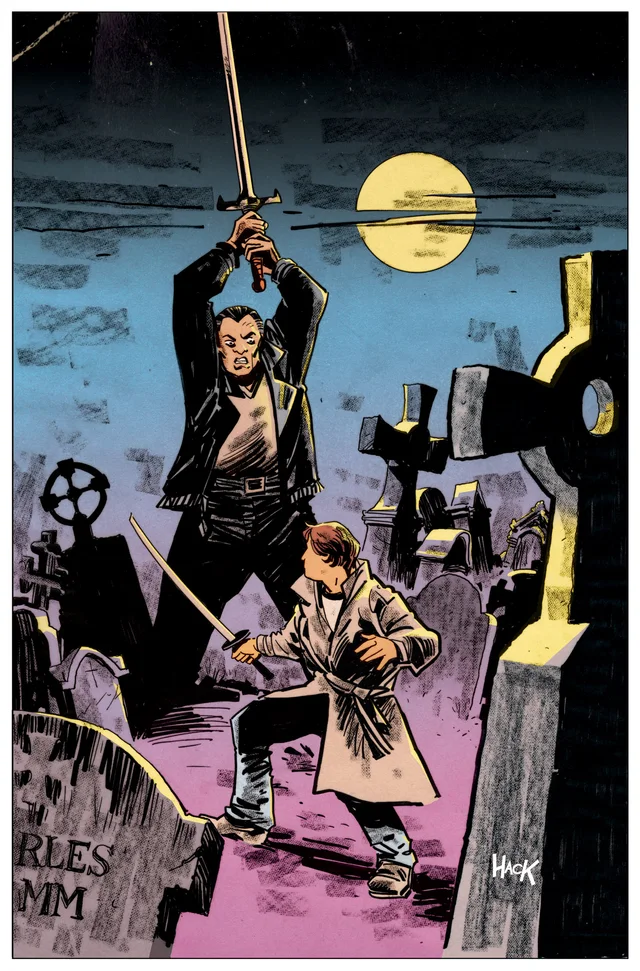 Tapa de Highlander The Original Screenplay #2 · Cover E Robert Hack Virgin Cardstock Var