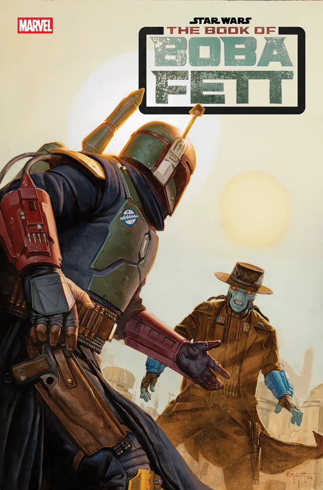 Tapa de Star Wars: The Book Of Boba Fett #7 · Cover B E.M. Gist Variant