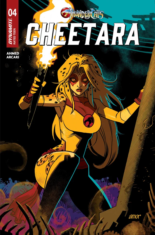 Tapa de Thundercats Cheetara #4 · Cover B John Amor Var