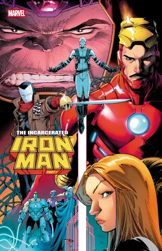 Tapa Cover B - Gleb Melnikov Connecting Variant de Iron Man #12