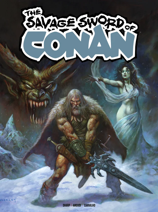 Tapa de Savage Sword Of Conan #18 · Cover A Alex Horley