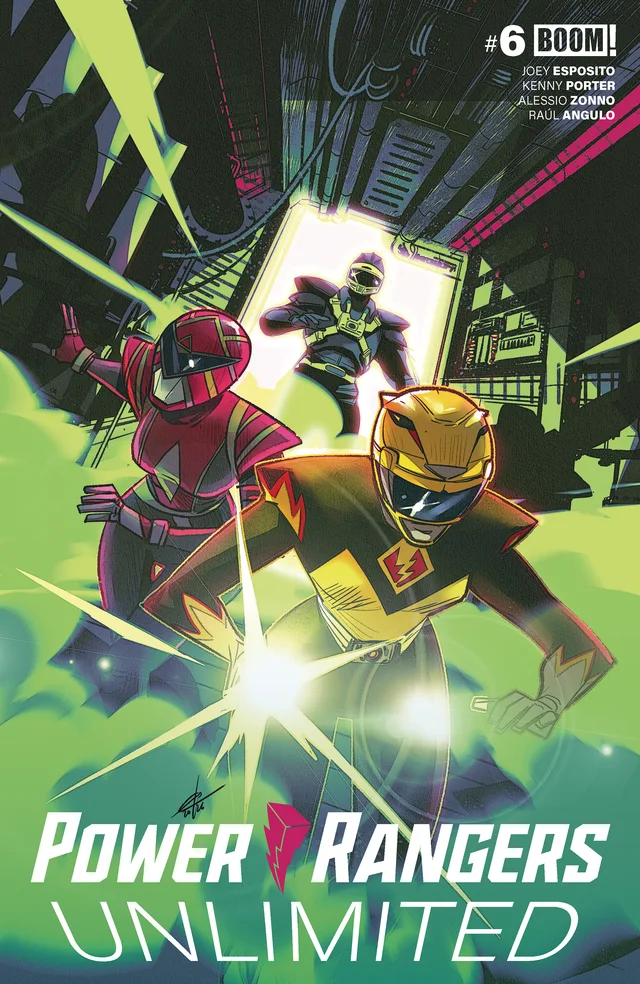 Tapa de Power Rangers Unlimited #6 · Cover B Variant