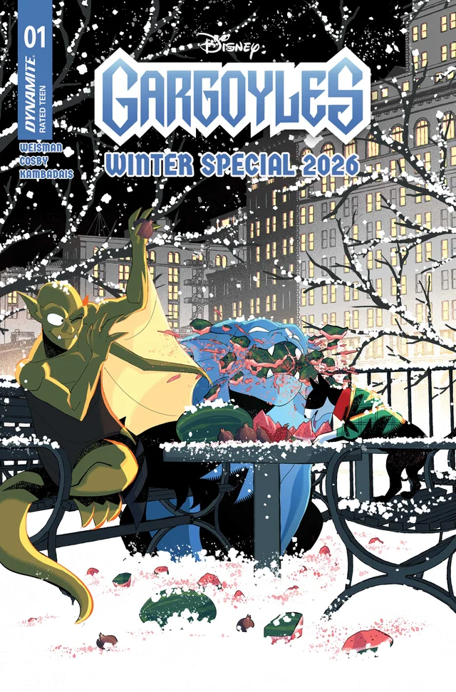 Tapa de Gargoyles Winter Special #2026 · Cover B George Kambadais Var