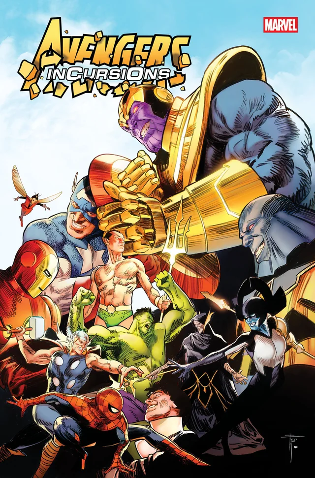 Tapa de Avengers: Incursions #1 · Cover A By Francesco Mobili