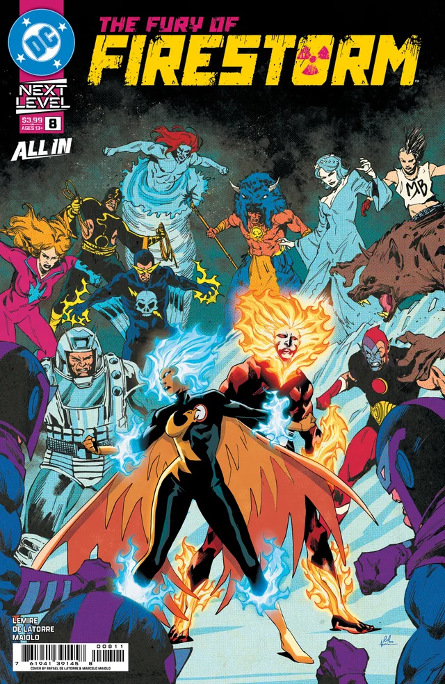 Tapa de Fury Of Firestorm #8 · Cover A Rafael De Latorre