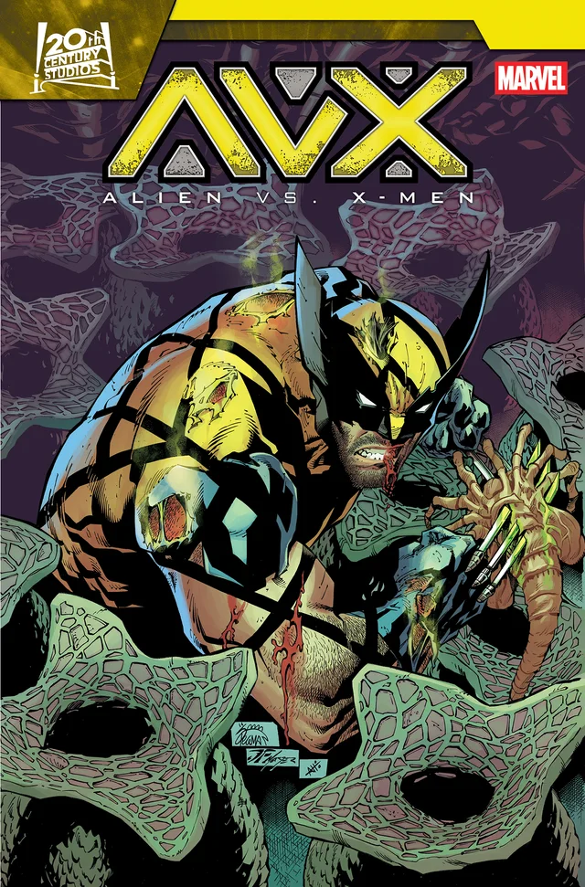 Tapa de Alien Vs. X-Men #3 · Cover A