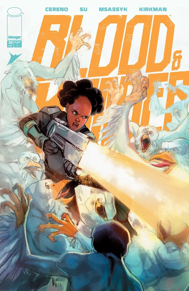 Tapa de Blood And Thunder #20 · Cover B Rod Reis Var