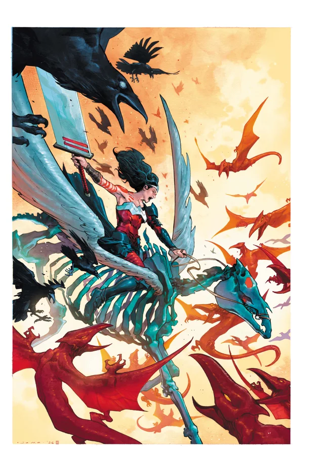Tapa de Absolute Wonder Woman #28 · Cover D Jerome Opena Card Stock Var