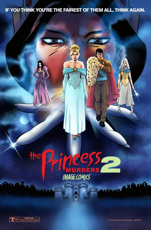 Tapa de Princess Murders #2 · Cover C Tim Seeley And Allen Passalaqua Nightmare On Elm Street 3 Horror Homage Var