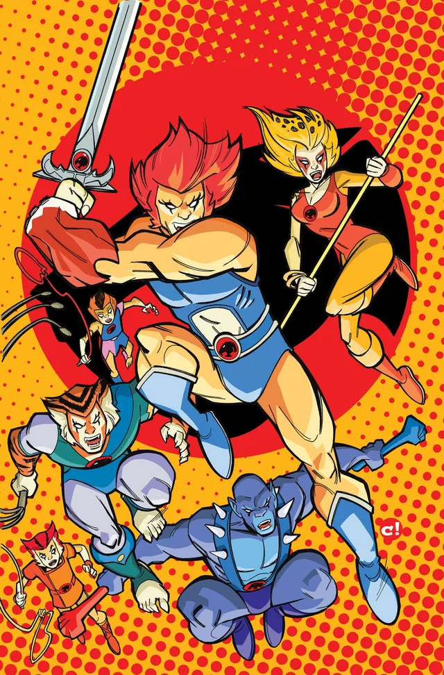 Tapa de Thundercats 85 #1 · Cover G Craig Rousseau Ltd Virgin Var