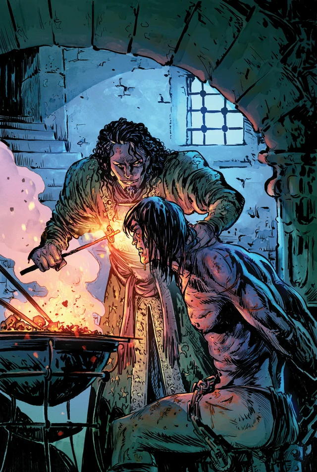 Tapa de Conan The Barbarian #39 · Cover E Ivan Gil Virgin Var