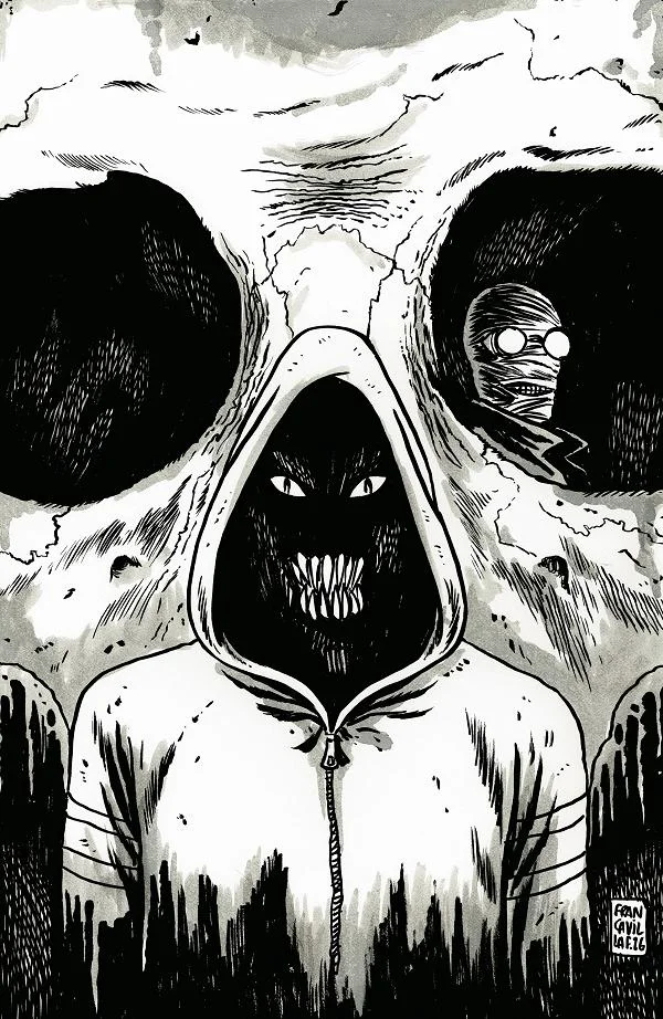 Tapa de Stuff Of Nightmares: The Hoodie #1 · Cover D Glow In The Dark Variant
