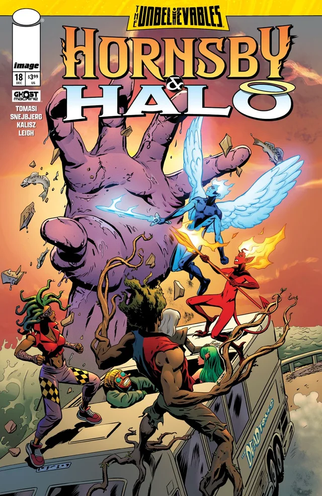 Tapa de Hornsby And Halo #18 · Cover A Peter Snejbjerg And John Kalisz