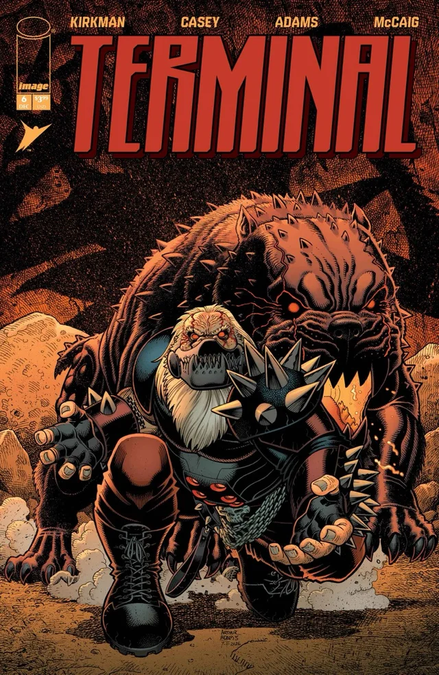Tapa de Terminal #6 · Cover A Arthur Adams And Dave Mccaig