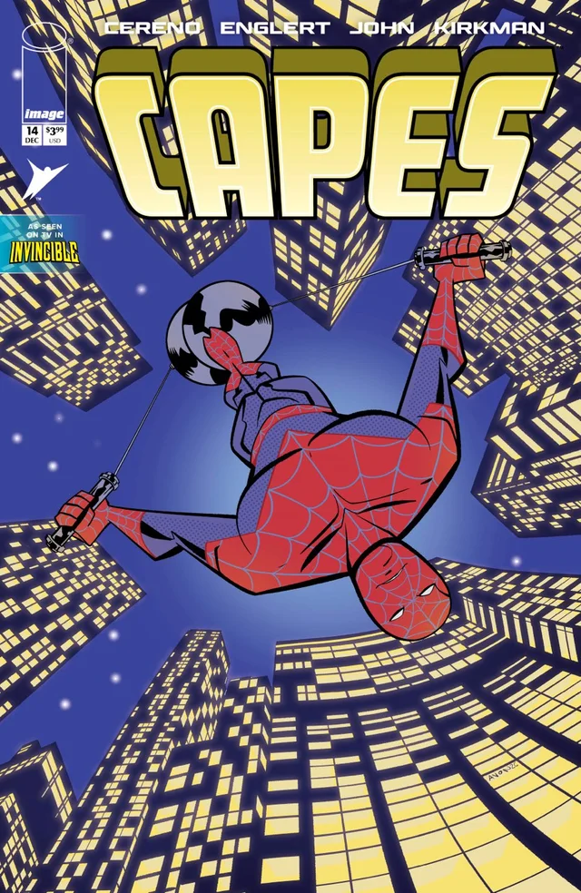 Tapa de Invincible Universe Capes #14 · Cover D Michael Avon Oeming And Taki Soma Var