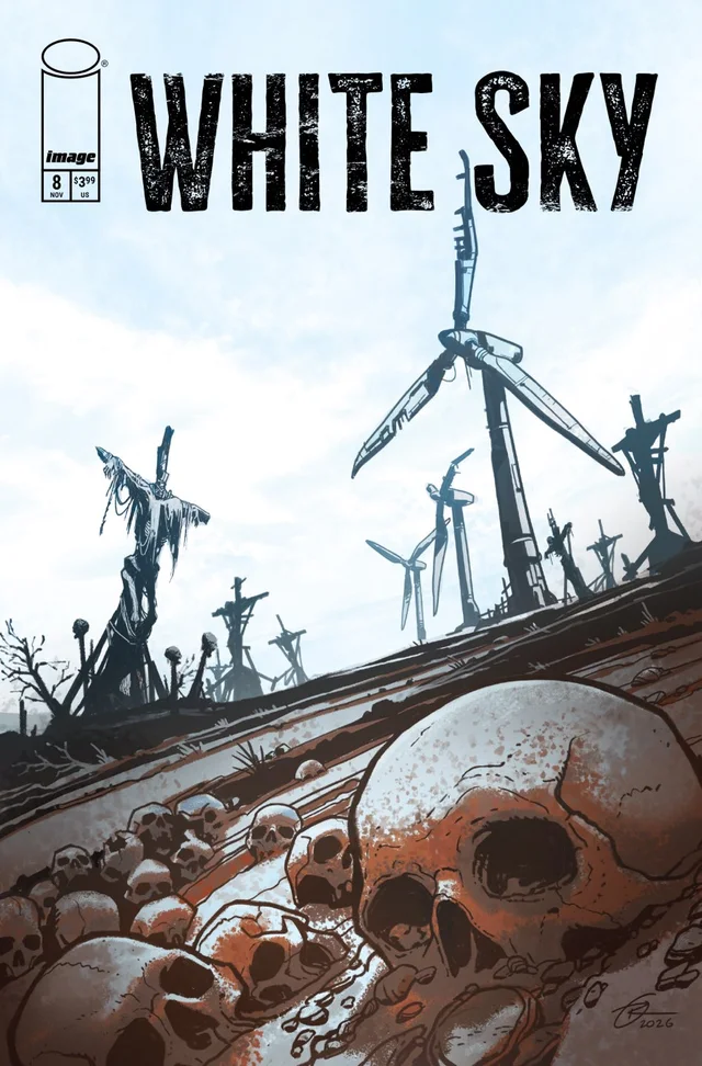 Tapa de White Sky #8 · Cover C Ray Lederer Var