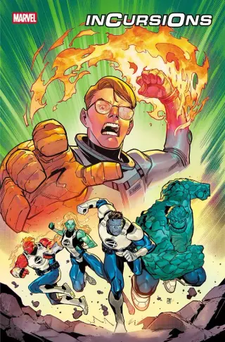 Tapa Cover A - By Paco Medina de Fantastic Four: Incursions #1